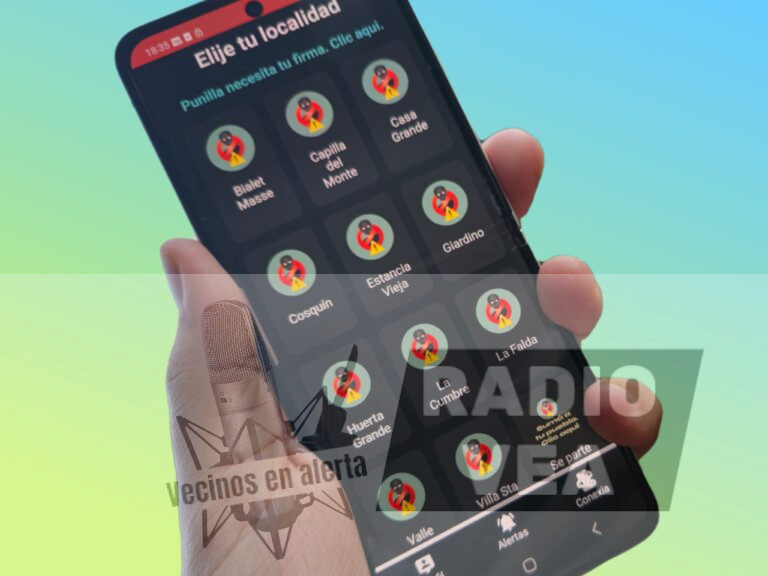 Vecinos en alerta punilla app