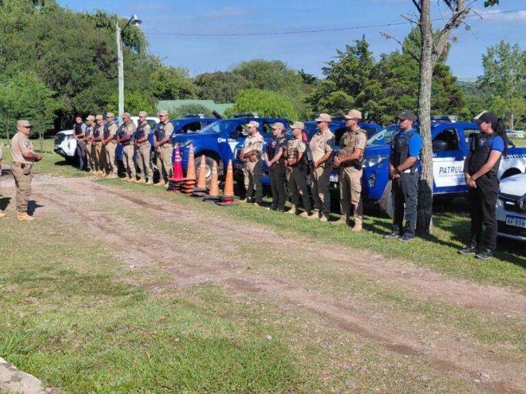 Policía de la Departamental Punilla despliega operativo de prevención en Villa Carlos Paz y Villa Parque Siquiman