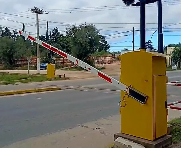 barrera de tren valle hermoso