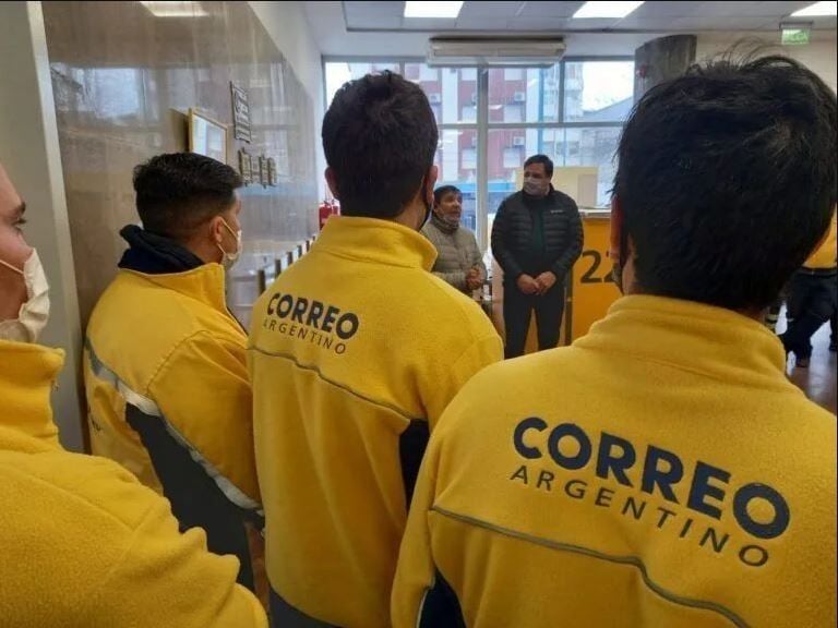 reclamos tension correo argentino